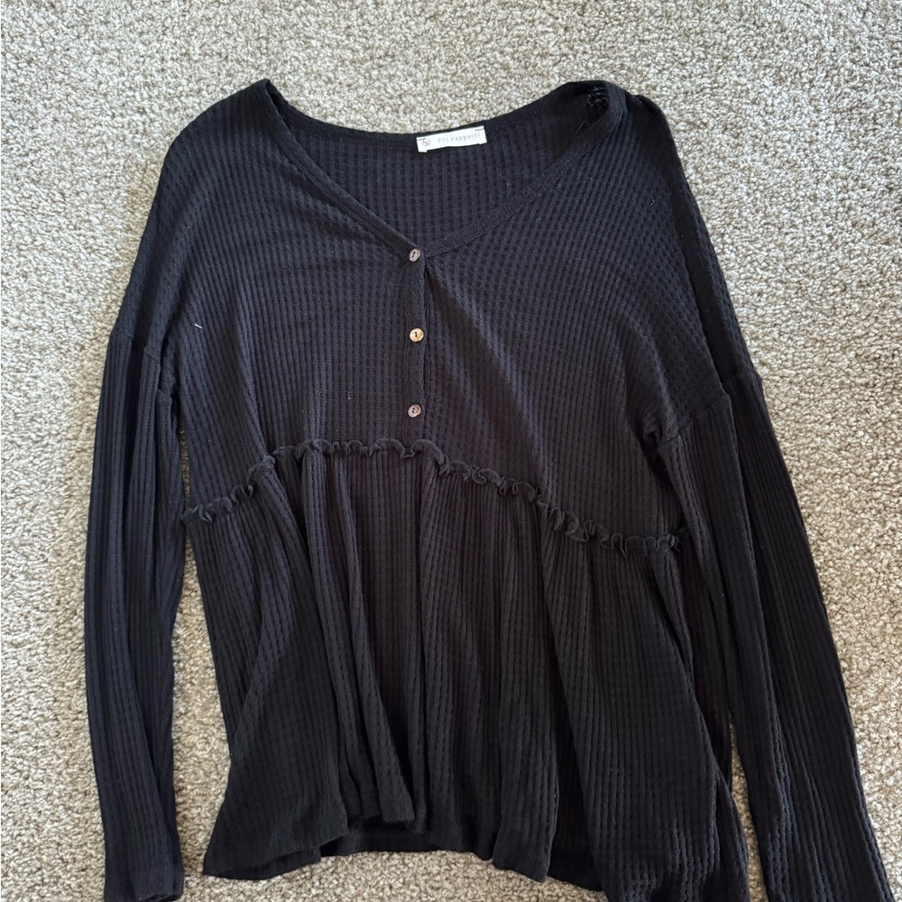 Boutique black blouse